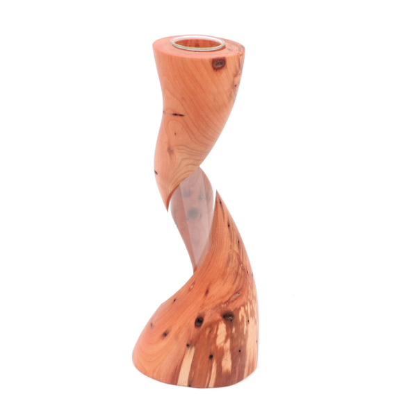1..Holzvase (Kirsche) – Bild 4