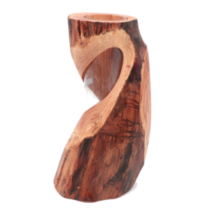 1..Holzvase (Ulme)