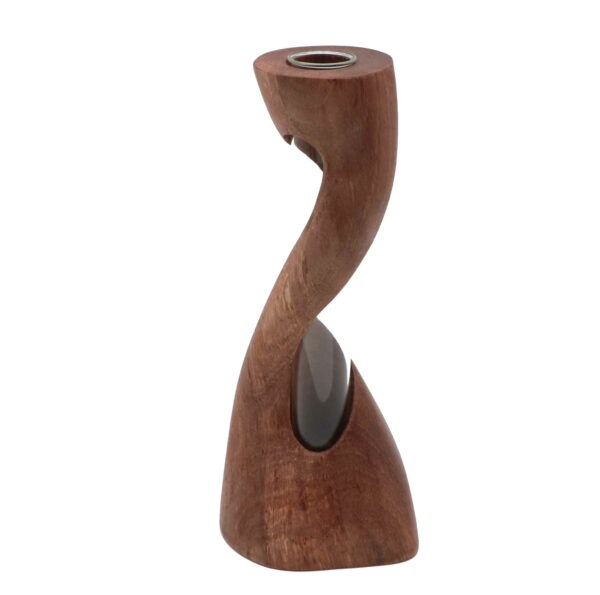 1..Holzvase (Nuss) – Bild 3